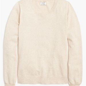 J. Crew Cotton-blend puff-sleeve sweater